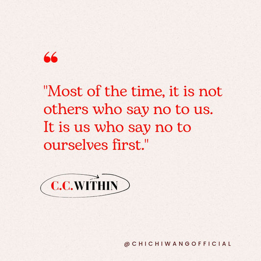 Stop Disqualifying Yourself