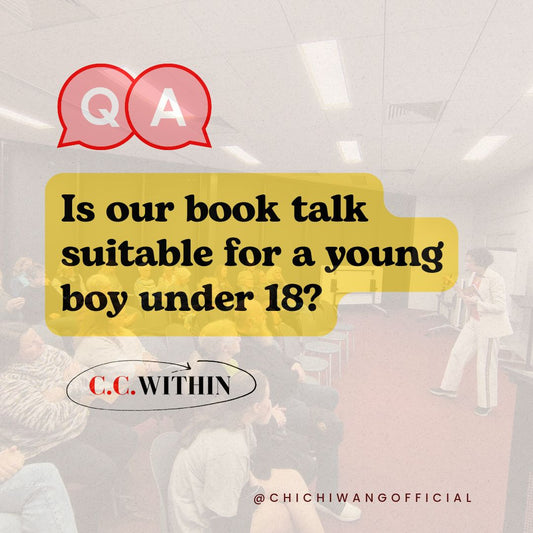 Is our book talk suitable for a young boy under 18?