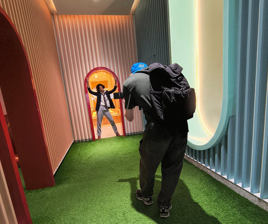 Through the lens a professional photoshoot of self acceptance