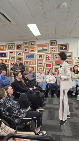 Sharing my journey with Yarrawonga students at NEMA