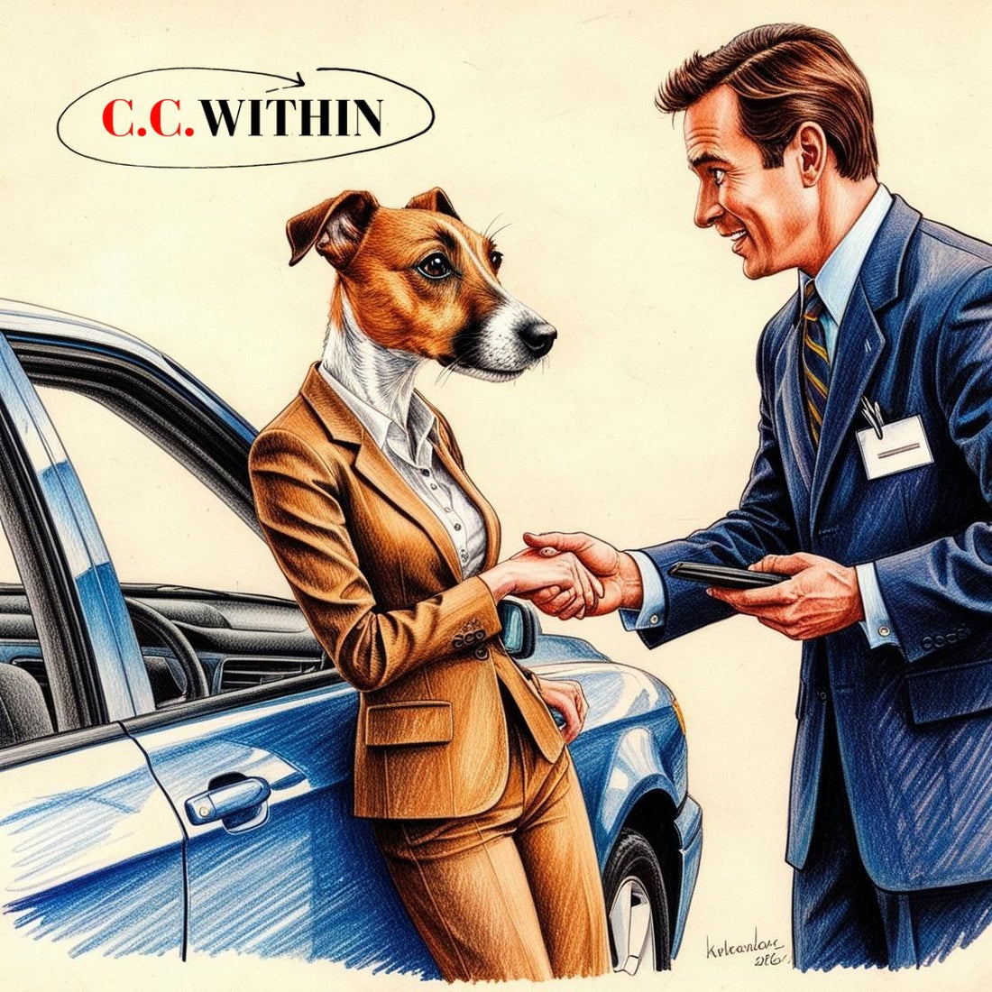 She Came to Buy the Car