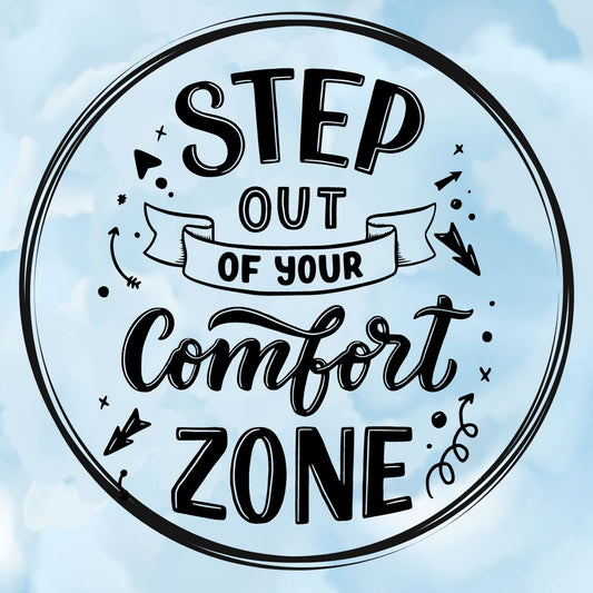 Moving from the comfort zone to the courage zone.
