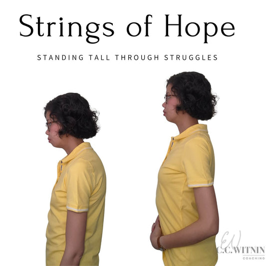 "Strings of Hope: Standing Tall Through Struggles"