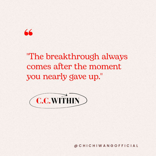 The Rewards of Not Giving Up