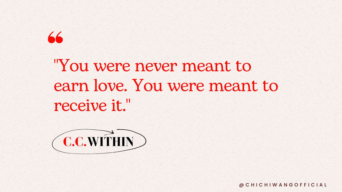 You Don’t Have to Earn Love